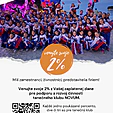 Venujte nám svoje 2%